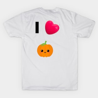 I love Pumkin T-Shirt